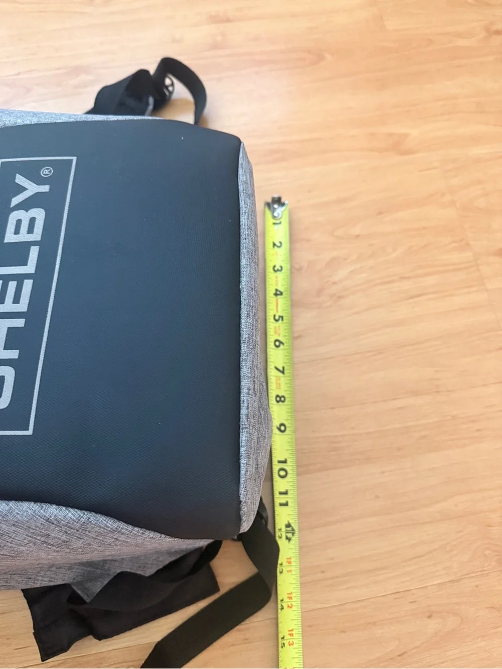 Shelby Black & Gray Cobra Graphic Backpack